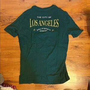 Los Angeles Graphic Tee - Dark Green